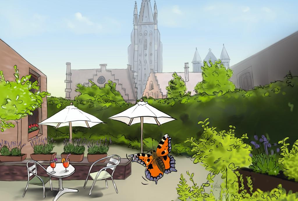 Bonobo Apartments Bruges Exterior photo